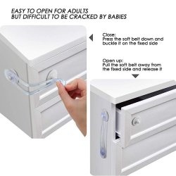 قفل درب کشو و کابینت کودک بسته 10 عددی